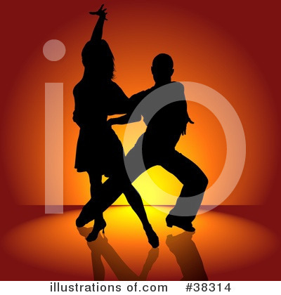 Royalty-Free (RF) Dancing Clipart Illustration by dero - Stock Sample #38314