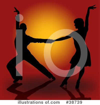 Royalty-Free (RF) Dancing Clipart Illustration by dero - Stock Sample #38739