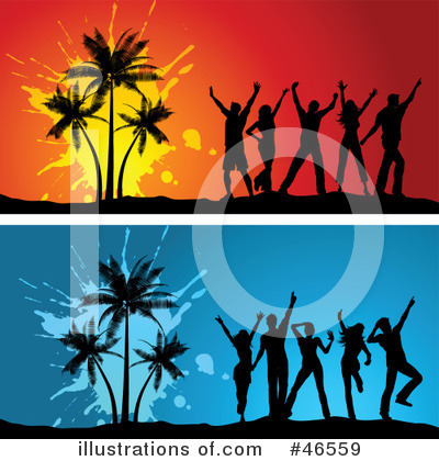 Beach Party Clipart #46559 by KJ Pargeter