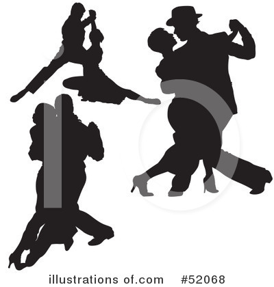 Royalty-Free (RF) Dancing Clipart Illustration by dero - Stock Sample #52068
