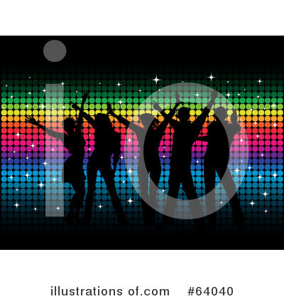Royalty-Free (RF) Dancing Clipart Illustration by KJ Pargeter - Stock Sample #64040