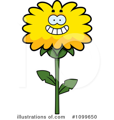 Flower Clipart #1099650 by Cory Thoman