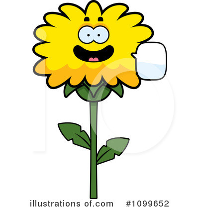Flower Clipart #1099652 by Cory Thoman