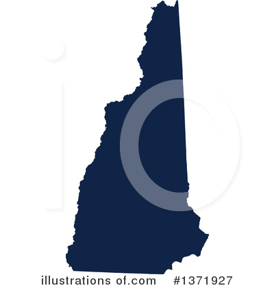 Dark Blue State Clipart #1371927 by Jamers