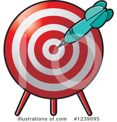 Target Clipart #1239095 by Lal Perera