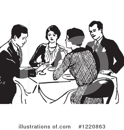 Dining Clipart #1220863 by Picsburg