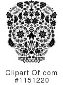 Day Of The Dead Clipart #1151220 by lineartestpilot