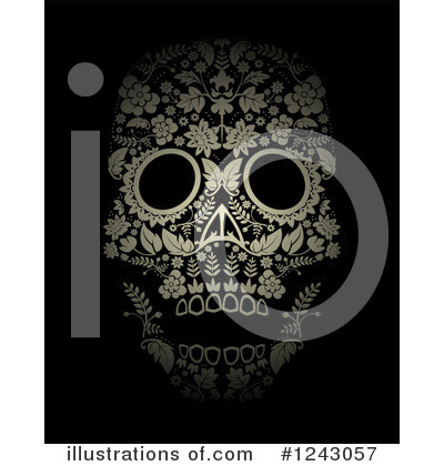 Skull Clipart #1243057 by lineartestpilot