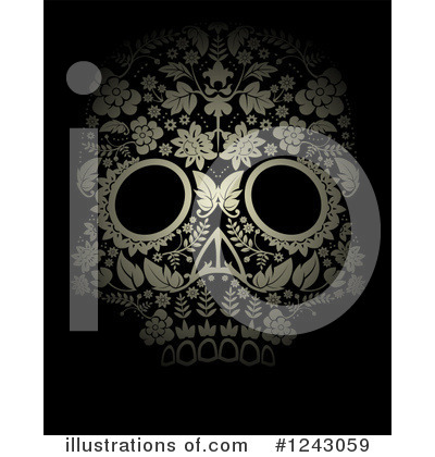 Skulls Clipart #1243059 by lineartestpilot