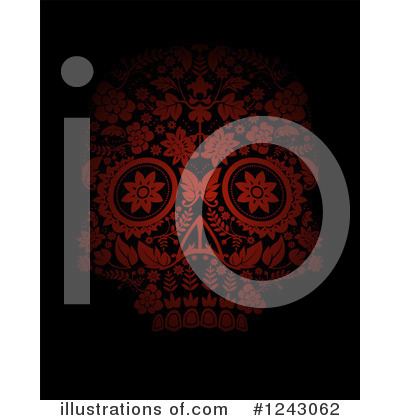 Skulls Clipart #1243062 by lineartestpilot