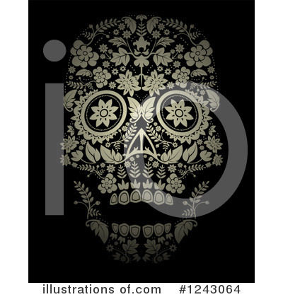 Skulls Clipart #1243064 by lineartestpilot
