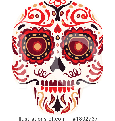 Skull Clipart #1802737 by Vector Tradition SM