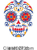 Day Of The Dead Clipart #1802738 by Vector Tradition SM
