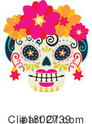 Day Of The Dead Clipart #1802739 by Vector Tradition SM