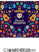 Day Of The Dead Clipart #1804628 by Vector Tradition SM