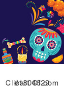 Day Of The Dead Clipart #1804629 by Vector Tradition SM