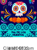 Day Of The Dead Clipart #1804635 by Vector Tradition SM