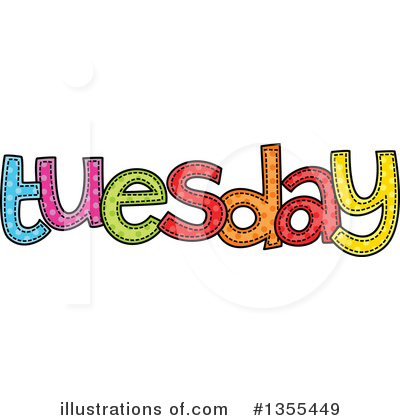 Royalty-Free (RF) Day Of The Week Clipart Illustration by Prawny - Stock Sample #1355449
