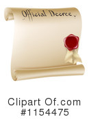 Decree Clipart #1154475 by AtStockIllustration