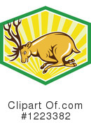 Deer Clipart #1223382 by patrimonio