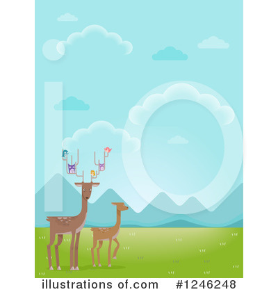 Royalty-Free (RF) Deer Clipart Illustration by BNP Design Studio - Stock Sample #1246248
