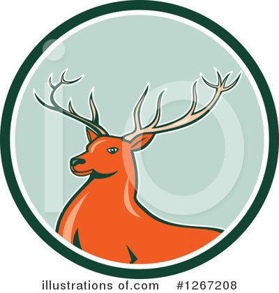 Reindeer Clipart #1267208 by patrimonio
