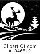 Deer Clipart #1346519 by AtStockIllustration