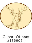 Deer Clipart #1366094 by patrimonio