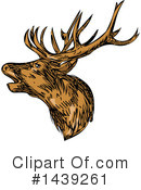 Deer Clipart #1439261 by patrimonio