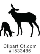 Deer Clipart #1533486 by AtStockIllustration
