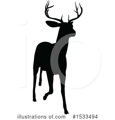 Royalty-Free (RF) Deer Clipart Illustration by AtStockIllustration - Stock Sample #1533494