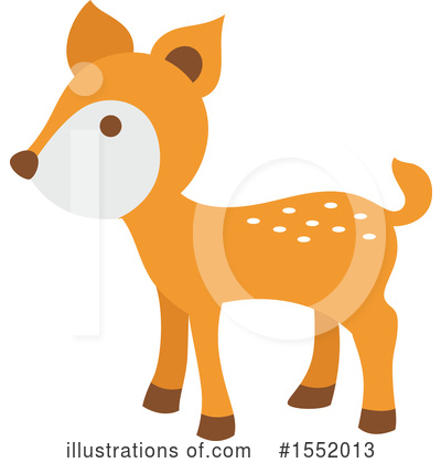 Royalty-Free (RF) Deer Clipart Illustration by Cherie Reve - Stock Sample #1552013