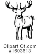 Deer Clipart #1603613 by Vector Tradition SM