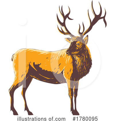 Deer Clipart #1780095 by patrimonio