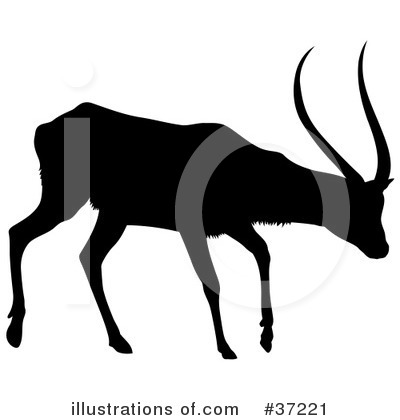 Royalty-Free (RF) Deer Clipart Illustration by dero - Stock Sample #37221