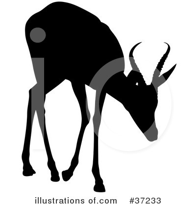 Royalty-Free (RF) Deer Clipart Illustration by dero - Stock Sample #37233