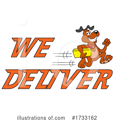 Delivery Clipart #1733162 by LaffToon