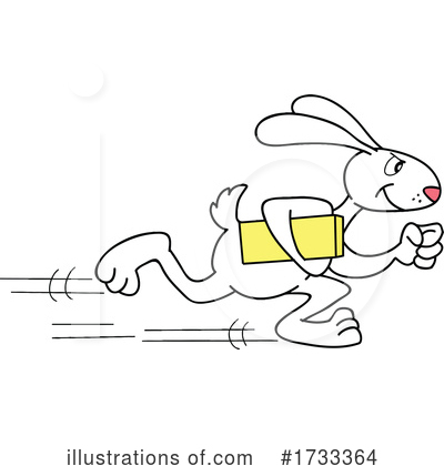 Rabbit Clipart #1733364 by LaffToon