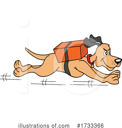 Royalty-Free (RF) Delivery Clipart Illustration by LaffToon - Stock Sample #1733366