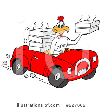 Royalty-Free (RF) Delivery Clipart Illustration by LaffToon - Stock Sample #227602
