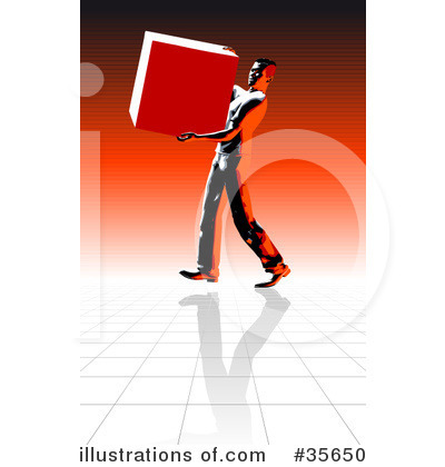 Royalty-Free (RF) Delivery Clipart Illustration by Tonis Pan - Stock Sample #35650
