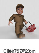 Delivery Man Clipart #1737723 by KJ Pargeter
