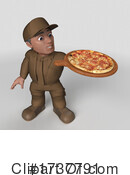 Delivery Man Clipart #1737791 by KJ Pargeter