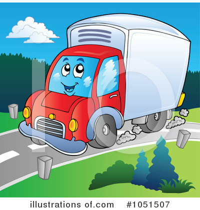 Truck Clipart #1051507 by visekart
