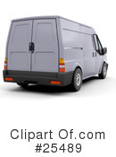 Delivery Van Clipart #25489 by KJ Pargeter