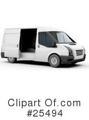 Delivery Van Clipart #25494 by KJ Pargeter