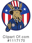 Democrat Clipart #1117170 by patrimonio