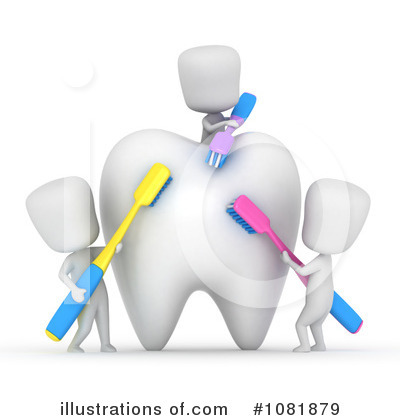 Royalty-Free (RF) Dental Clipart Illustration by BNP Design Studio - Stock Sample #1081879