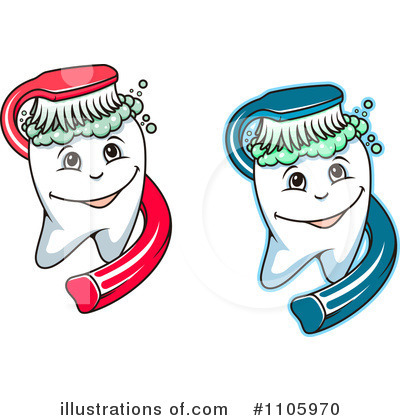 Royalty-Free (RF) Dental Clipart Illustration by Vector Tradition SM - Stock Sample #1105970