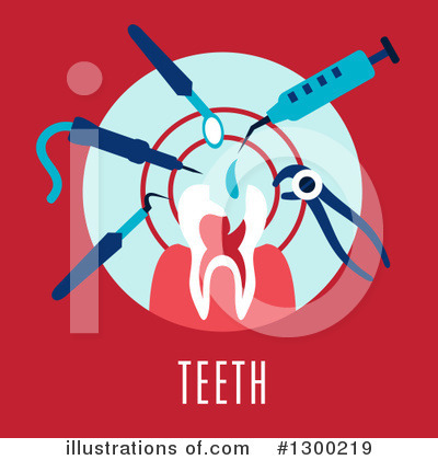 Royalty-Free (RF) Dental Clipart Illustration by Vector Tradition SM - Stock Sample #1300219